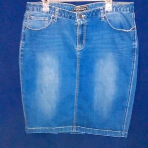 Women's Denim Skirt by Cato Premium